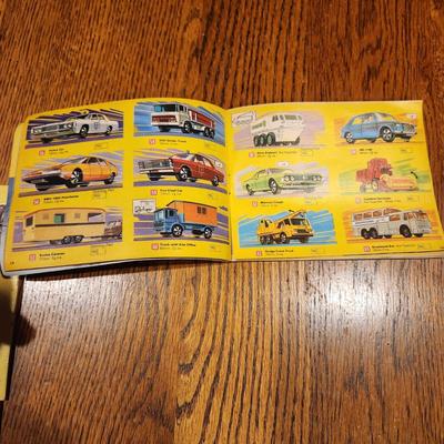 Lot of Matchbox, Corgi, Marx & Others Toy Vehicles , Booklets, Puzzles