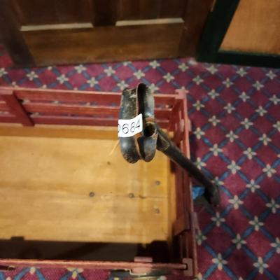 Vintage Rocket Express Wagon w Removable Sides