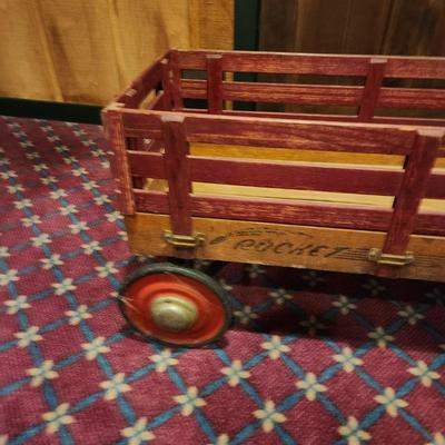 Vintage Rocket Express Wagon w Removable Sides