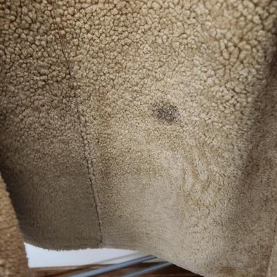 Womans Shearling Coat Featherweight Californian Spring Lamb size 10