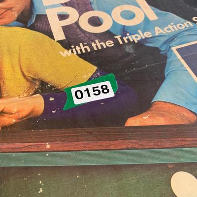 Bumper Pool Set w/ box - Triple Action