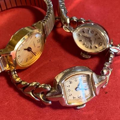 Three Vintage Ladies Watches