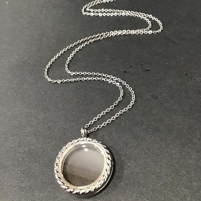 Memory, gemstone, pendant, locket necklace