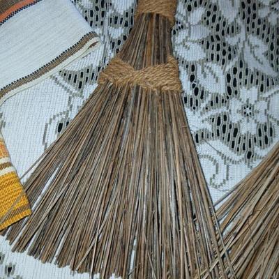 Fall Harvest Decor – Textiles, Brooms & Candles