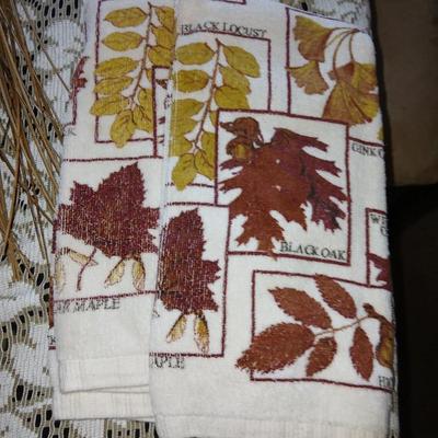 Fall Harvest Decor – Textiles, Brooms & Candles