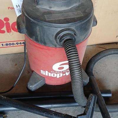 Shop-Vac 6 Gallon Wet/Dry Vacuum – 1.5 HP And Multi speed freestanding Fan