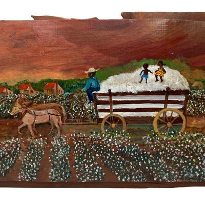 Original Painting on Wood by Juanita Courtney
