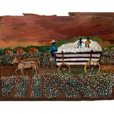 Original Painting on Wood by Juanita Courtney