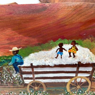 Original Painting on Wood by Juanita Courtney