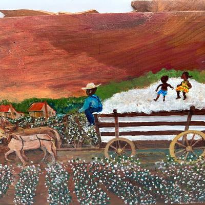 Original Painting on Wood by Juanita Courtney