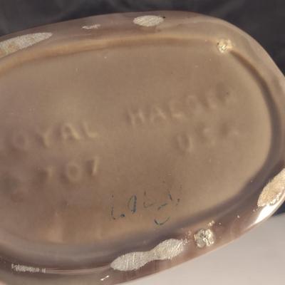 Royal Haeger Gazelle Design Glazed Ceramic Vase- Approx 15" Tall