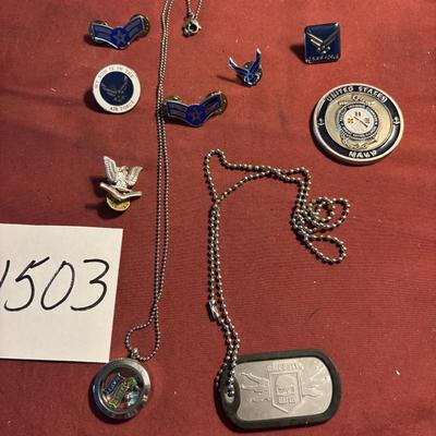 Military Jewelry Lot