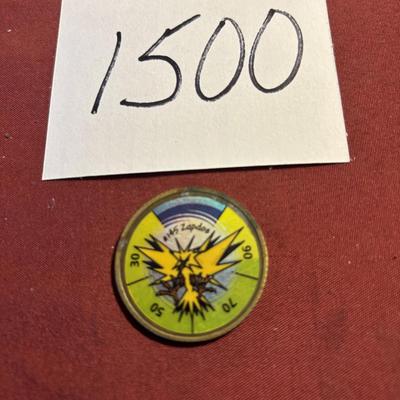 Pokémon Zapdos Coin