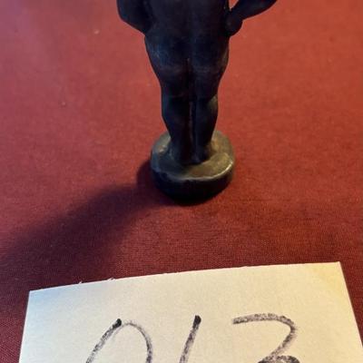 Vintage Bruxelles Metal Figure