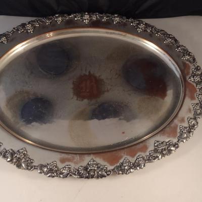 Reed & Barton Electroplate Tea/Coffee Set with Tray