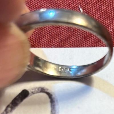 Sterling Silver Ring Opal?