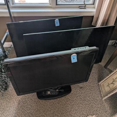 Sale Photo Thumbnail #51: 3 Flat Screen TV's, 40", 44", 33"