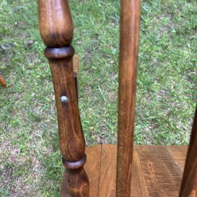LOT 71: Vintage Rocker & Child's Chair