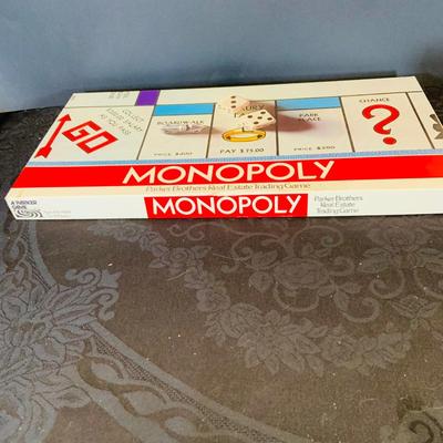 LOT 89: Vintage Parker Brothers Board Games Including Two (2) Editions of Monopoly and Avalanche Marble Game