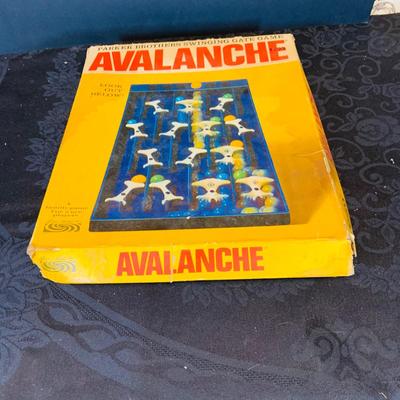 LOT 89: Vintage Parker Brothers Board Games Including Two (2) Editions of Monopoly and Avalanche Marble Game