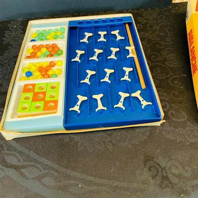 LOT 89: Vintage Parker Brothers Board Games Including Two (2) Editions of Monopoly and Avalanche Marble Game