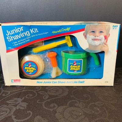LOT 90: Collection of Children’s Toy, Game and More Featuring a Pound Puppy TV Tray, Vintage Junior Shaving Kit a Mini Pound Puppy and More