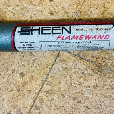 LOT 97: Vintage Sheen Flame Wand and Vintage Insto Gas Welding Torch
