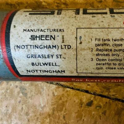 LOT 97: Vintage Sheen Flame Wand and Vintage Insto Gas Welding Torch