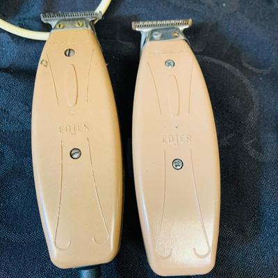 LOT 98: Vintage Barber Shop Supplies Including a Wahl Super Vac Shaver, Schick Hot Lather Shaving Cream Dispenser, Vintage Louis Hair...