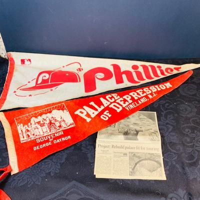 LOT 99: Vintage New Jersey and Other Ephemera and Memorabilia Including Books, Pendants, Mini Baseball Cards, Tokens and More