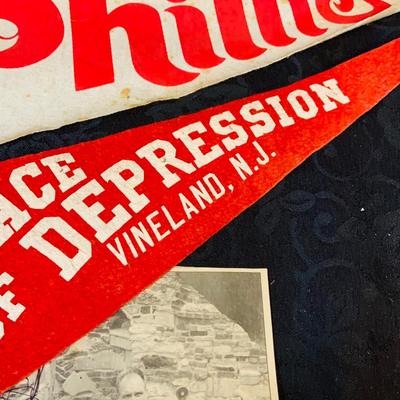 LOT 99: Vintage New Jersey and Other Ephemera and Memorabilia Including Books, Pendants, Mini Baseball Cards, Tokens and More