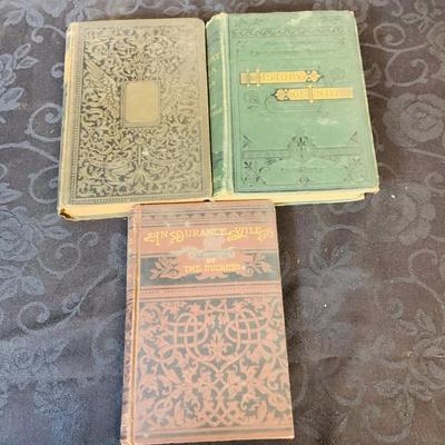 LOT: Selection of Three (3) Antique Books - 1880 History of India, In Durance Ville by the Duchess and Gulliver’s Travels by Dean Swift