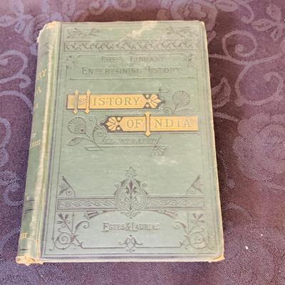 LOT: Selection of Three (3) Antique Books - 1880 History of India, In Durance Ville by the Duchess and Gulliver’s Travels by Dean Swift