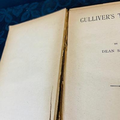 LOT: Selection of Three (3) Antique Books - 1880 History of India, In Durance Ville by the Duchess and Gulliver’s Travels by Dean Swift