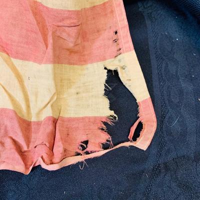 LOT 101: Patriotic Collection Featuring a Framed Jamie Wyeth 911 Wall Art, Vintage US Flags, New Jersey Flag, Army Pamphlets and More