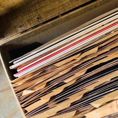 LOT 106: Mid Century Vinyl LP Collection, and Four (4) RCA Video Discs, 45’s and More