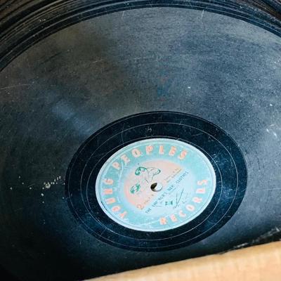 LOT 106: Mid Century Vinyl LP Collection, and Four (4) RCA Video Discs, 45’s and More