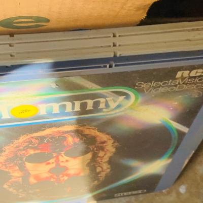 LOT 106: Mid Century Vinyl LP Collection, and Four (4) RCA Video Discs, 45’s and More