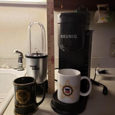 LOT 111: Kitchen Appliances; Magic Bullet and Keurig Coffee Maker