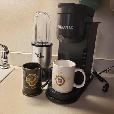 LOT 111: Kitchen Appliances; Magic Bullet and Keurig Coffee Maker
