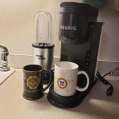 LOT 111: Kitchen Appliances; Magic Bullet and Keurig Coffee Maker