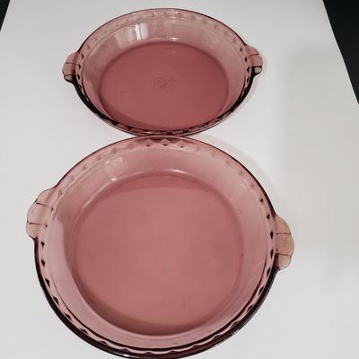 LOT 113: Vintage Kitchen; Pyrex Desert Dawn, Chrome Cake Box, Cookbooks, Bundt Pan, and More