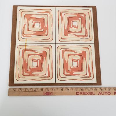 LOT 118: Rustic and Mid-Century Decor