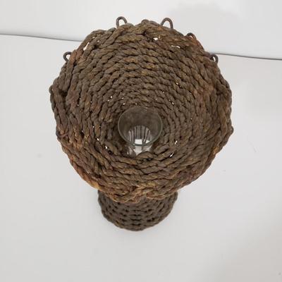 LOT 118: Rustic and Mid-Century Decor