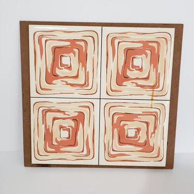 LOT 118: Rustic and Mid-Century Decor