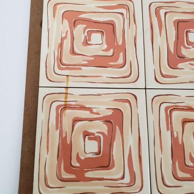 LOT 118: Rustic and Mid-Century Decor