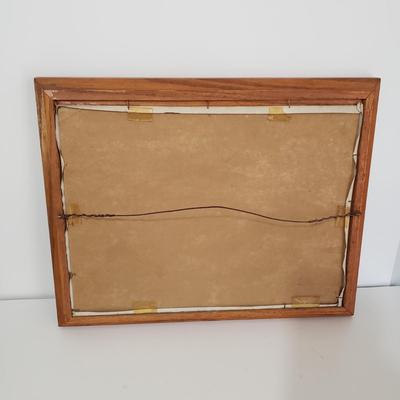LOT 119: Collection of Southwestern Decor; Woven Rug, Ceramics, Cactus Art, Arrowhead, and More