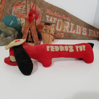 LOT 120: Vintage Travel Memorabilia; World's Fair, Cherokee Art, Jupiter Hammerheads, and So Much More
