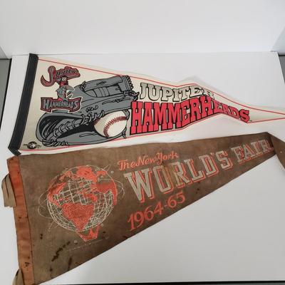 LOT 120: Vintage Travel Memorabilia; World's Fair, Cherokee Art, Jupiter Hammerheads, and So Much More