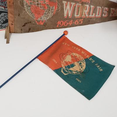 LOT 120: Vintage Travel Memorabilia; World's Fair, Cherokee Art, Jupiter Hammerheads, and So Much More